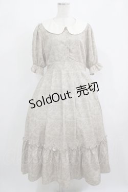 画像1: m petit by misako / NINA’Sコラボトワルドジュイワンピース L ベージュ H-25-08-06-010-LO-OP-NS-ZH