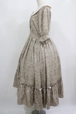 画像2: m petit by misako / NINA’Sコラボトワルドジュイワンピース L ベージュ H-25-08-06-010-LO-OP-NS-ZH