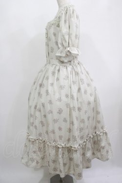 画像2: m petit by misako / AOKハナガラスクエアワンピース 3L 生成り H-25-08-06-011-LO-OP-NS-ZH