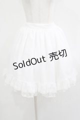 ALICE and the PIRATES / Double faced Saint sisterシフォンスカート Free オフ白 H-25-08-06-015-PA-SK-NS-ZH