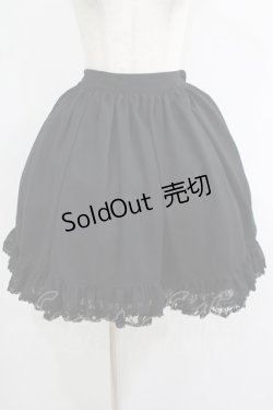 画像1: ALICE and the PIRATES / Double faced Saint sisterシフォンスカート Free ブラック H-25-08-06-016-PA-SK-NS-ZH