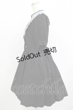 画像2: Amavel / Oriental Rose チャイナバルーンワンピース Free ブラック H-25-08-06-017-CA-OP-NS-ZH