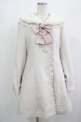 LIZ LISA / ファーセーラーAラインコート Free ピンク H-25-08-06-021-LO-CO-NS-ZT0807J