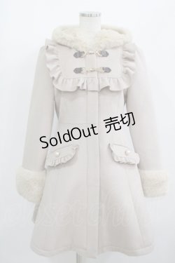画像1: Ank Rouge / ビットデザインドーリーダッフルコート M ベージュ H-25-08-06-022-CA-CO-NS-ZH