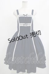 axes femme kawaii / リナズジャンパースカート M ネイビー H-25-08-06-003-AX-OP-NS-ZH