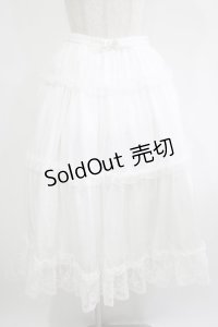 m petit by misako / NINA'Sコラボペチスカート L オフ H-25-08-06-027-LO-SK-NS-ZH
