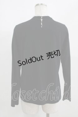 画像3: Jane Marple Dans Le Salon / レースハイネックトップス  ブラック H-25-08-07-029-JM-TO-KB-ZH