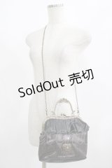ATELIER PIERROT / ディズニー『Alice in wonderland』がま口バッグ  ブラック H-25-08-07-034-EL-BG-KB-ZH
