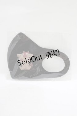 画像1: NieR Clothing / 手洗い可能エコマスク  黒 H-25-08-07-036-PU-ZA-KB-ZH