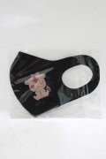 NieR Clothing / 手洗い可能エコマスク  黒 H-25-08-07-037-PU-ZA-KB-ZH