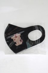 NieR Clothing / 手洗い可能エコマスク  黒 H-25-08-07-037-PU-ZA-KB-ZH