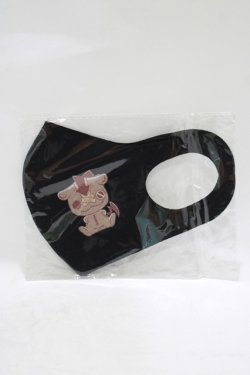 画像1: NieR Clothing / 手洗い可能エコマスク  黒 H-25-08-07-037-PU-ZA-KB-ZH