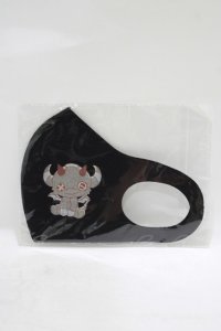 NieR Clothing / 手洗い可能エコマスク  黒 H-25-08-07-039-PU-ZA-KB-ZH