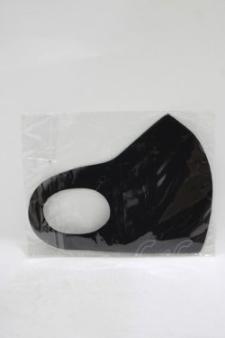 画像2: NieR Clothing / 手洗い可能エコマスク  黒 H-25-08-07-043-PU-ZA-KB-ZH