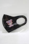 NieR Clothing / 手洗い可能エコマスク  黒 H-25-08-07-044-PU-ZA-KB-ZH
