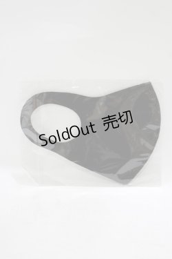 画像2: NieR Clothing / 手洗い可能エコマスク  黒 H-25-08-07-044-PU-ZA-KB-ZH