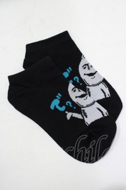 画像1: NieR Clothing / 靴下  黒 H-25-08-07-045-PU-ZA-KB-ZH