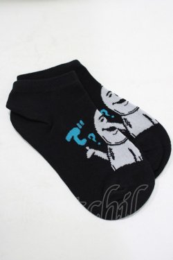 画像1: NieR Clothing / 靴下  黒 H-25-08-07-046-PU-ZA-KB-ZH