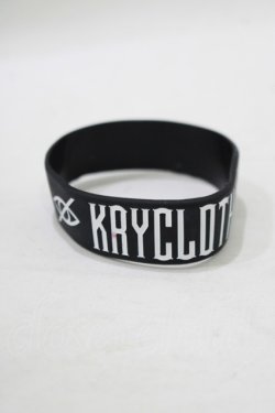 画像1: KRY CLOTHING / ラバーバンド  黒 H-25-08-07-049-EL-ZA-KB-ZH