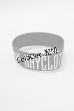 画像1: KRY CLOTHING / ラバーバンド  黒 H-25-08-07-049-EL-ZA-KB-ZH