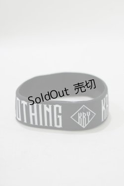 画像2: KRY CLOTHING / ラバーバンド  黒 H-25-08-07-049-EL-ZA-KB-ZH