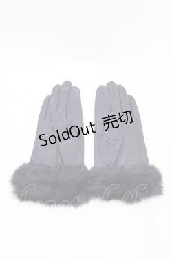 画像2: Moi-meme-Moitie / レザーグローブ  ネイビー H-25-08-07-1008-MO-ZA-KB-ZH