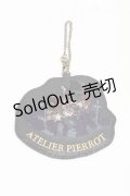ATELIER PIERROT / パスケース  黒 H-25-08-07-1012-EL-ZA-KB-ZH