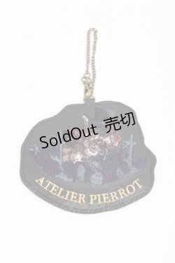 画像1: ATELIER PIERROT / パスケース  黒 H-25-08-07-1012-EL-ZA-KB-ZH