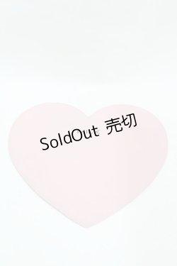 画像1: MILK / ハートポーチ  ピンク H-25-08-07-1014-ML-ZA-KB-ZH