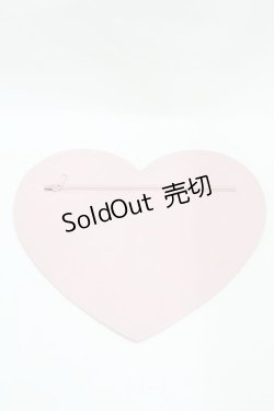 画像2: MILK / ハートポーチ  ピンク H-25-08-07-1014-ML-ZA-KB-ZH