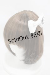 BABY,THE STARS SHINE BRIGHT / グログランリボンコーム  白 H-25-08-07-1002-BA-AC-KB-ZH