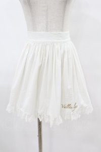 Vallee lys / Lace Apron  白 H-25-08-07-1021-0-ZA-KB-ZH