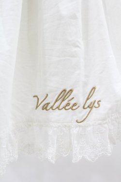 画像2: Vallee lys / Lace Apron  白 H-25-08-07-1021-0-ZA-KB-ZH