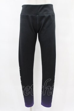 画像1: NieR Clothing / 裏起毛レギンスパンツ  黒 H-25-08-07-1024-PU-PA-KB-ZH