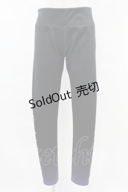 画像1: NieR Clothing / 裏起毛レギンスパンツ  黒 H-25-08-07-1024-PU-PA-KB-ZH