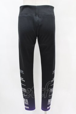 画像2: NieR Clothing / 裏起毛レギンスパンツ  黒 H-25-08-07-1024-PU-PA-KB-ZH