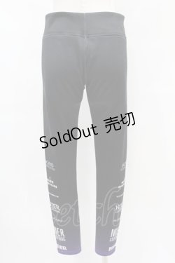 画像2: NieR Clothing / 裏起毛レギンスパンツ  黒 H-25-08-07-1024-PU-PA-KB-ZH