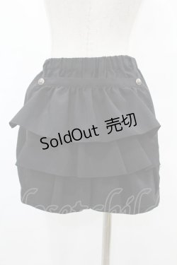 画像2: MIHO MATSUDA / 2Wayフリルパンツ  黒 H-25-08-07-1027-GO-PA-KB-ZH