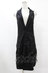 BPN FOR MEN / ホルターロングベスト  黒 H-25-08-07-1030-GO-TO-KB-ZH