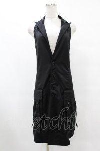 BPN FOR MEN / ホルターロングベスト  黒 H-25-08-07-1030-GO-TO-KB-ZH