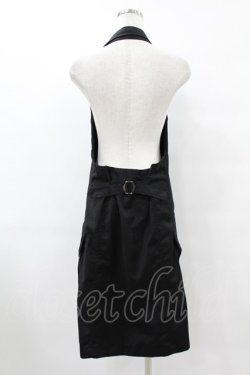 画像2: BPN FOR MEN / ホルターロングベスト  黒 H-25-08-07-1030-GO-TO-KB-ZH