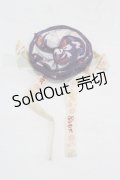 gouk / コサージュブローチ  紫 H-25-08-07-1003-GO-ZA-KB-ZH