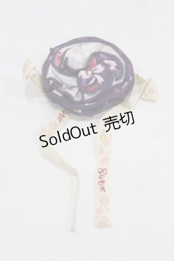画像1: gouk / コサージュブローチ  紫 H-25-08-07-1003-GO-ZA-KB-ZH