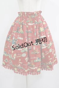 Jane Marple / Alphabet francaisフラッフィースカート  ローズ H-25-08-07-006-JM-SK-KB-ZH