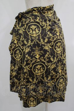 画像3: Jane Marple Dans Le Salon / Marie Antoinetteのwrapped skirt  黒 H-25-08-07-010-JM-SK-KB-ZH