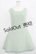 Jane Marple / ドットジャンパースカート Free グリーン H-25-08-07-014-JM-OP-KB-ZH