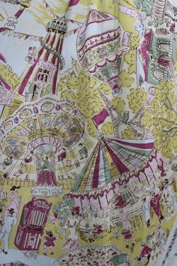 画像4: Jane Marple / La fete foraineエプロンドレス  サックス H-25-08-07-002-JM-OP-KB-ZH