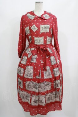 画像1: Jane Marple / Spirit of libertyコレットドレス  ローズ H-25-08-07-003-JM-OP-KB-ZH