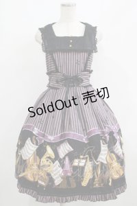 metamorphose / Brass band cat衿付ジャンパースカート Free パープル H-25-08-08-003-ME-OP-NS-ZH