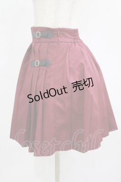 画像2: Amavel / クラシックプリーツスカート Free ボルドー H-25-08-08-024-CA-SK-NS-ZH